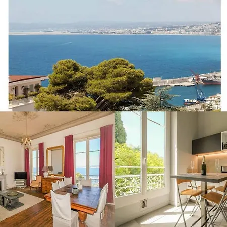 Apartment Mont Boron Magnificent View-3 - Wifi - A.c *